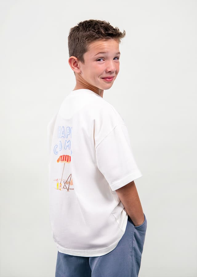 Camiseta m/c "happy combo"