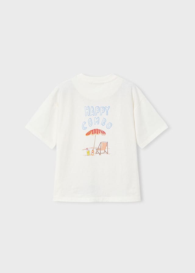 Camiseta m/c "happy combo"