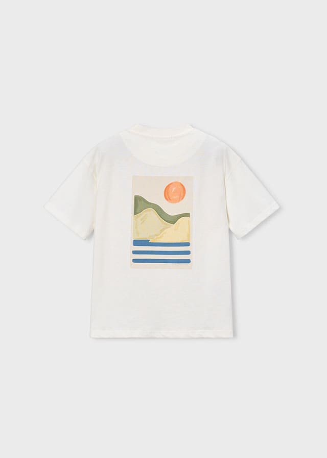 Camiseta m/c paisaje