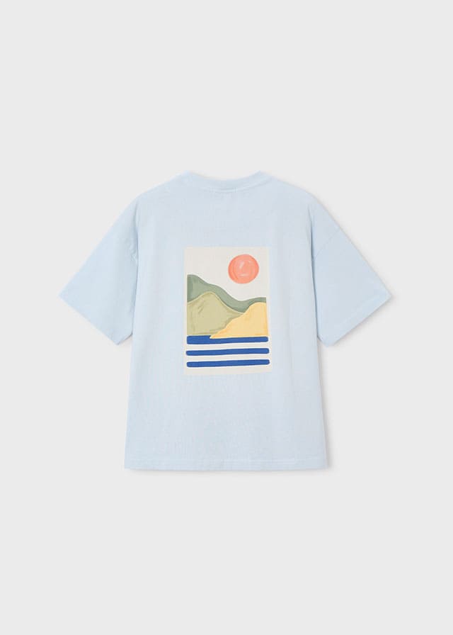 Camiseta m/c paisaje