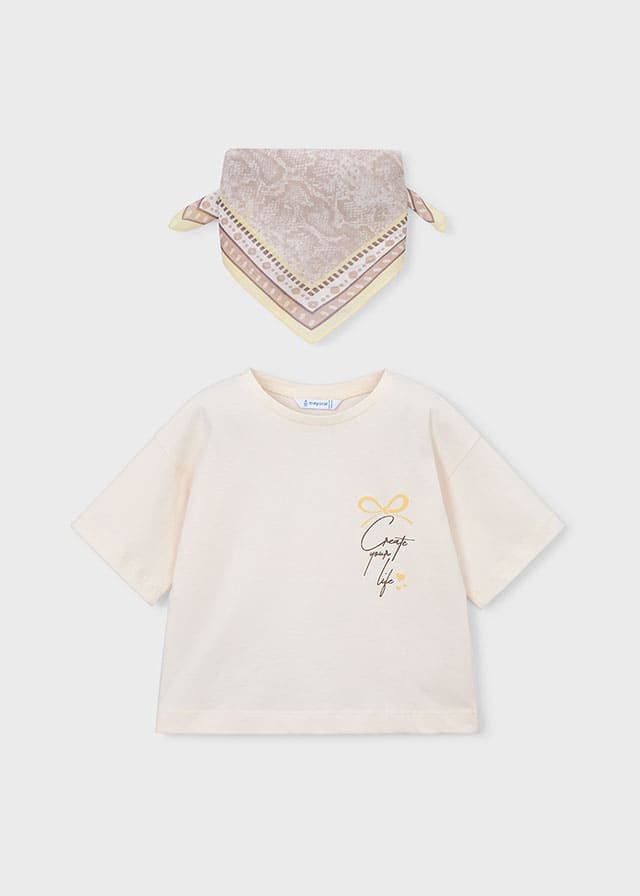 Camiseta m/c pañuelo