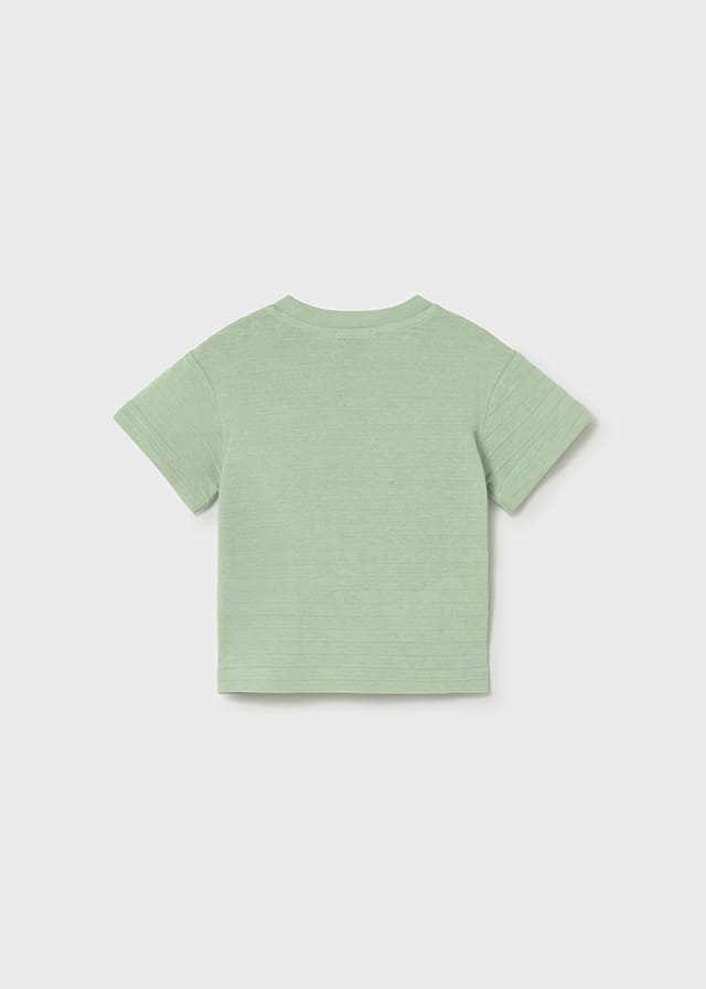 Camiseta m/c punto estructura