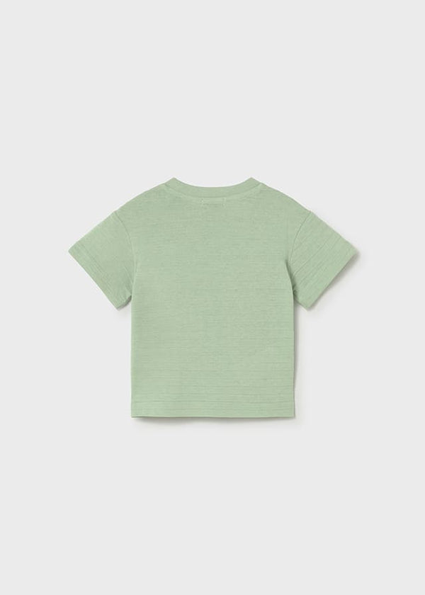 Camiseta m/c punto estructura