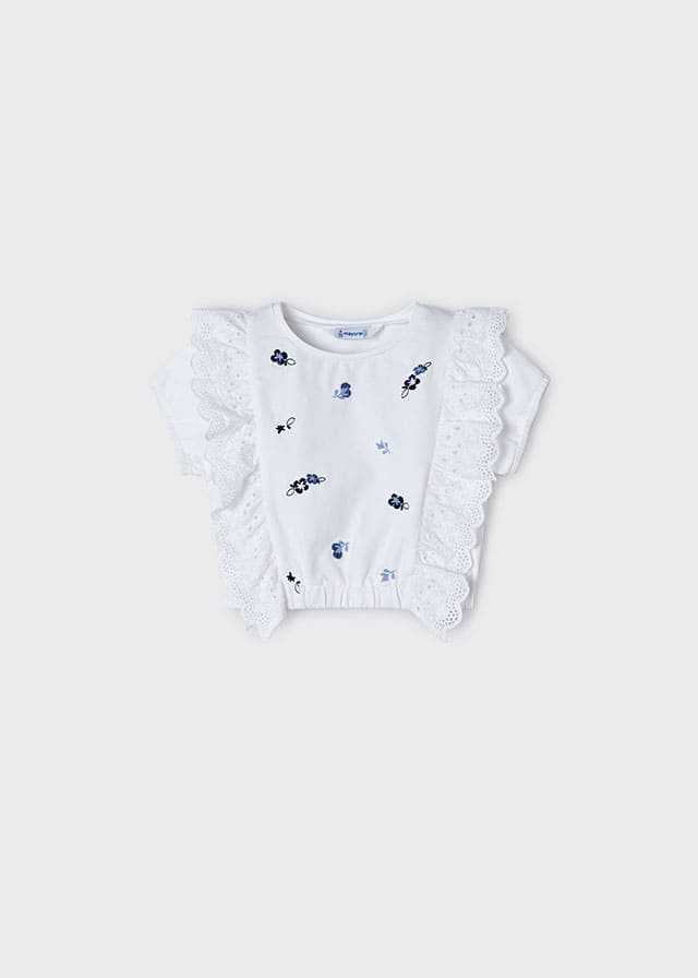 Camiseta m/c volante