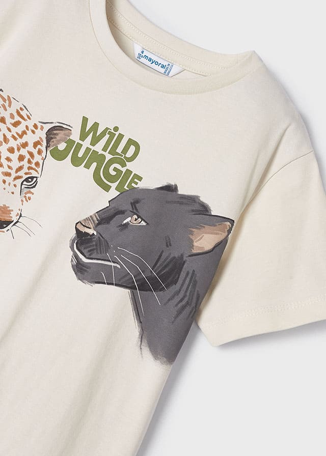 Camiseta m/c "wild jungle" 