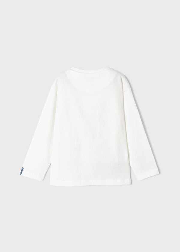 Camiseta m/l embossed