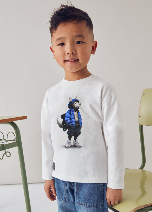Camiseta m/l wolf