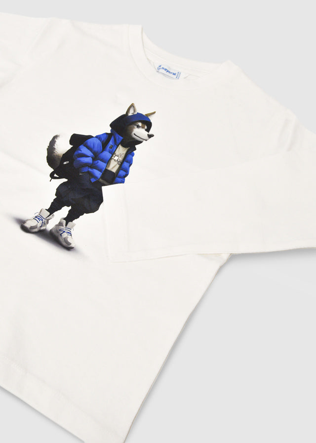 Camiseta m/l wolf