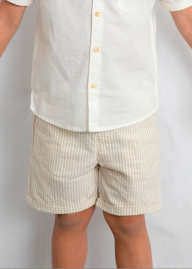 Conj. bermuda lino suiting