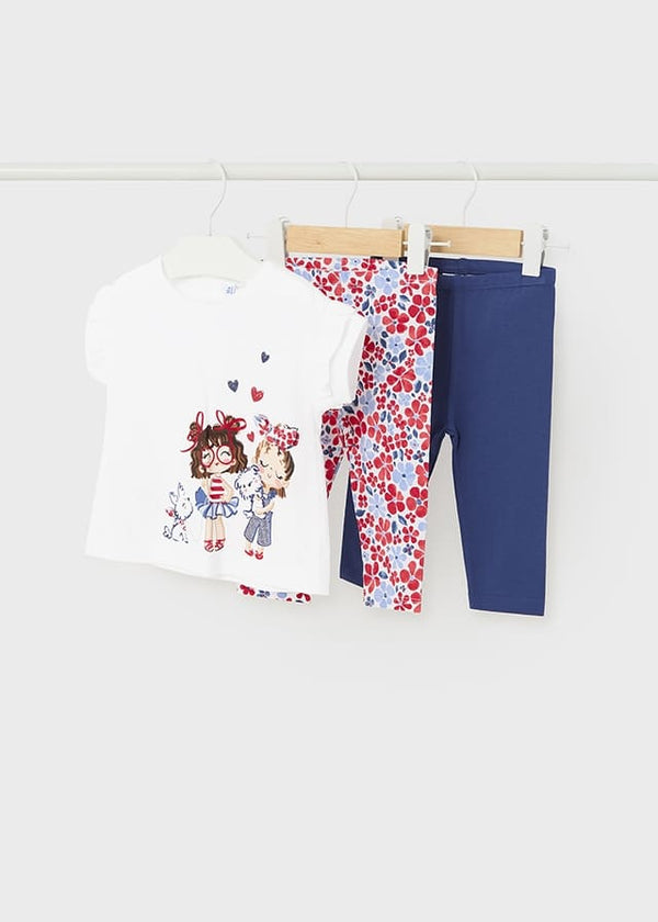Conj. leggings 3 piezas
