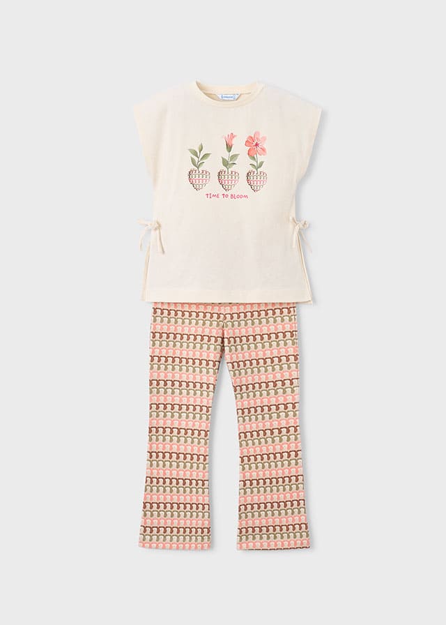 Conj. leggings flare