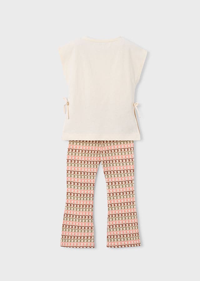 Conj. leggings flare