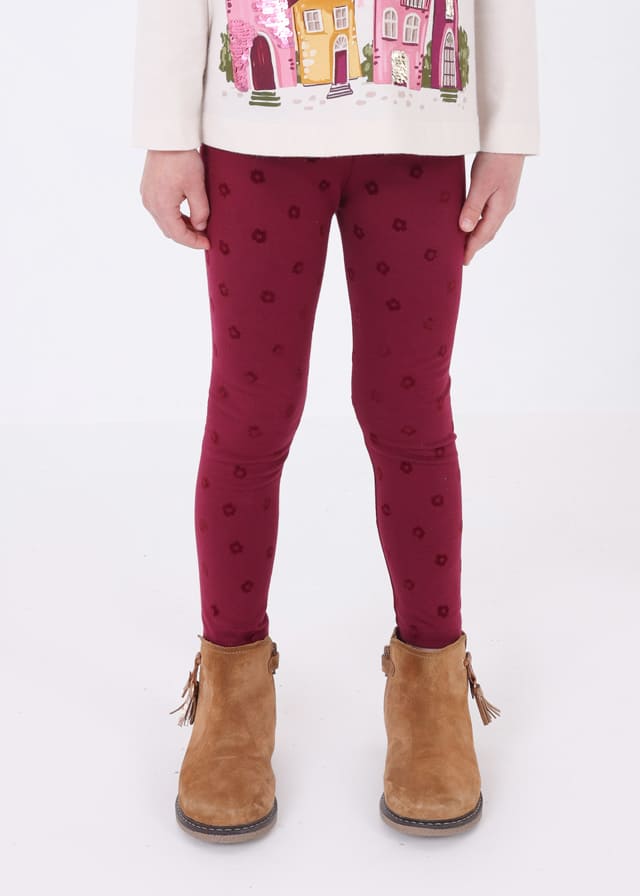 Conj. leggings flock