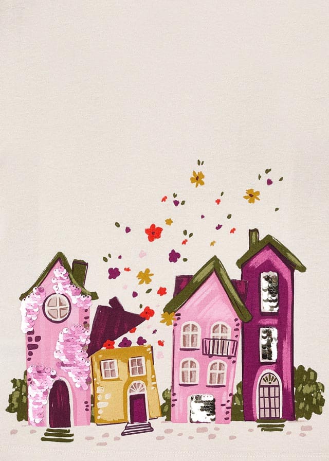 Conj. leggings flock