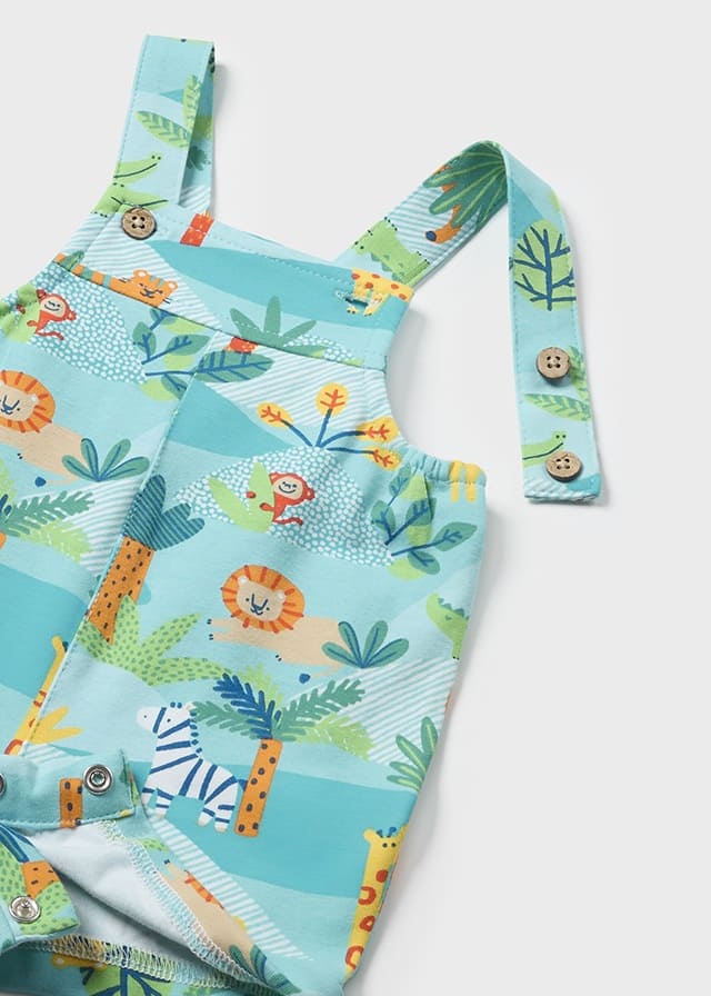 Conj. peto estampado punto