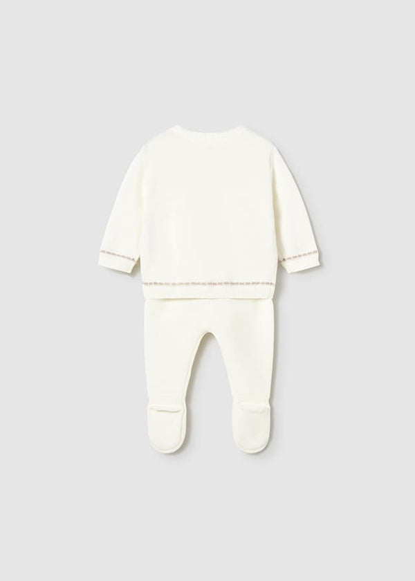 Conj. polaina tricot