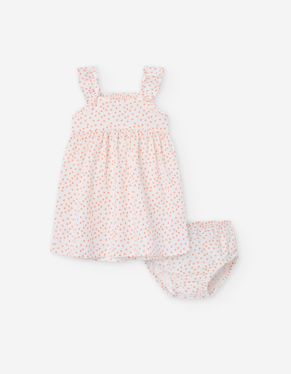 DRESS VOILE AOP
