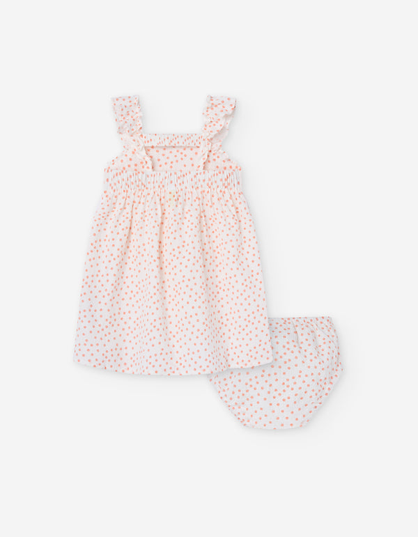 DRESS VOILE AOP