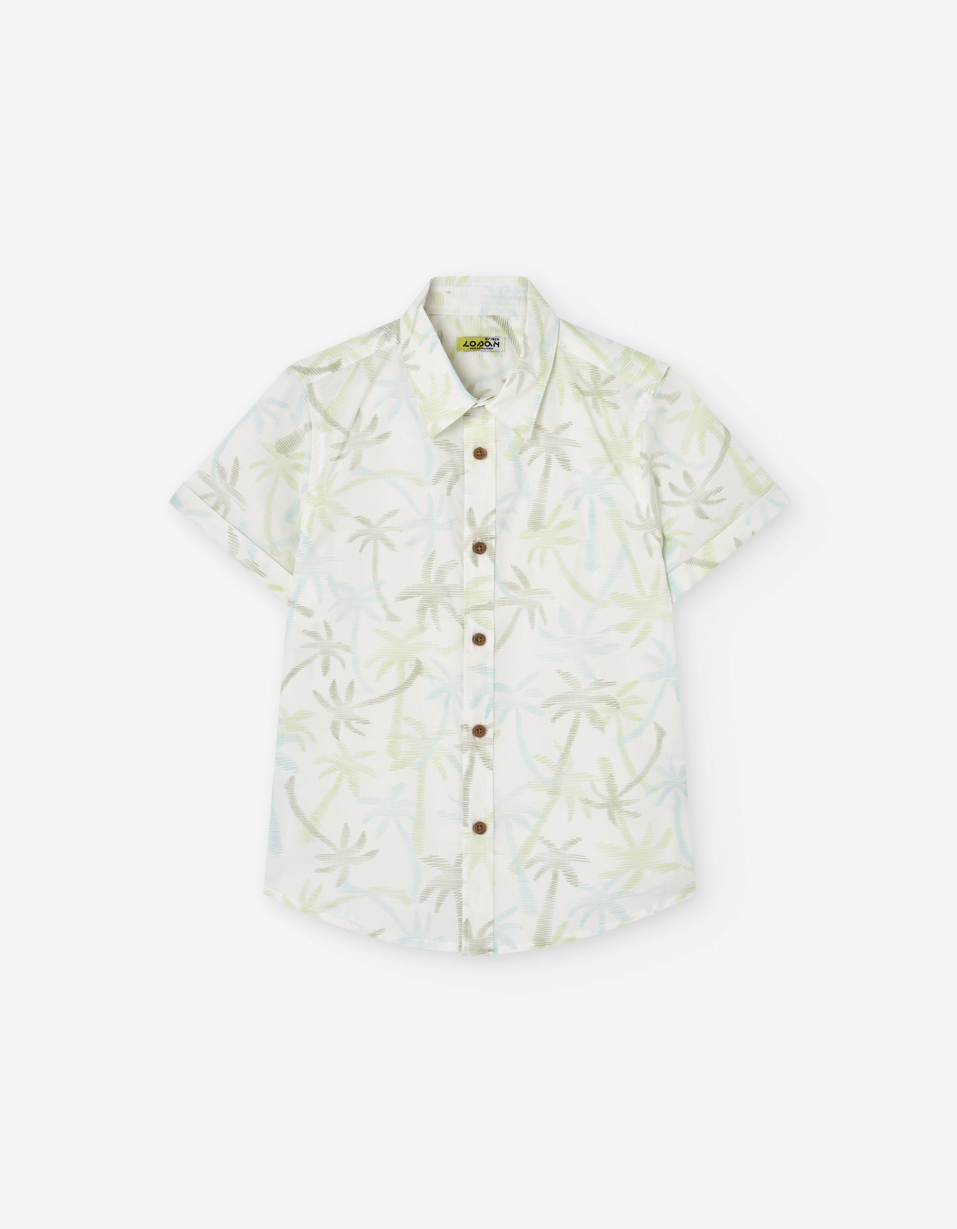 SHIRT VOILE AOP