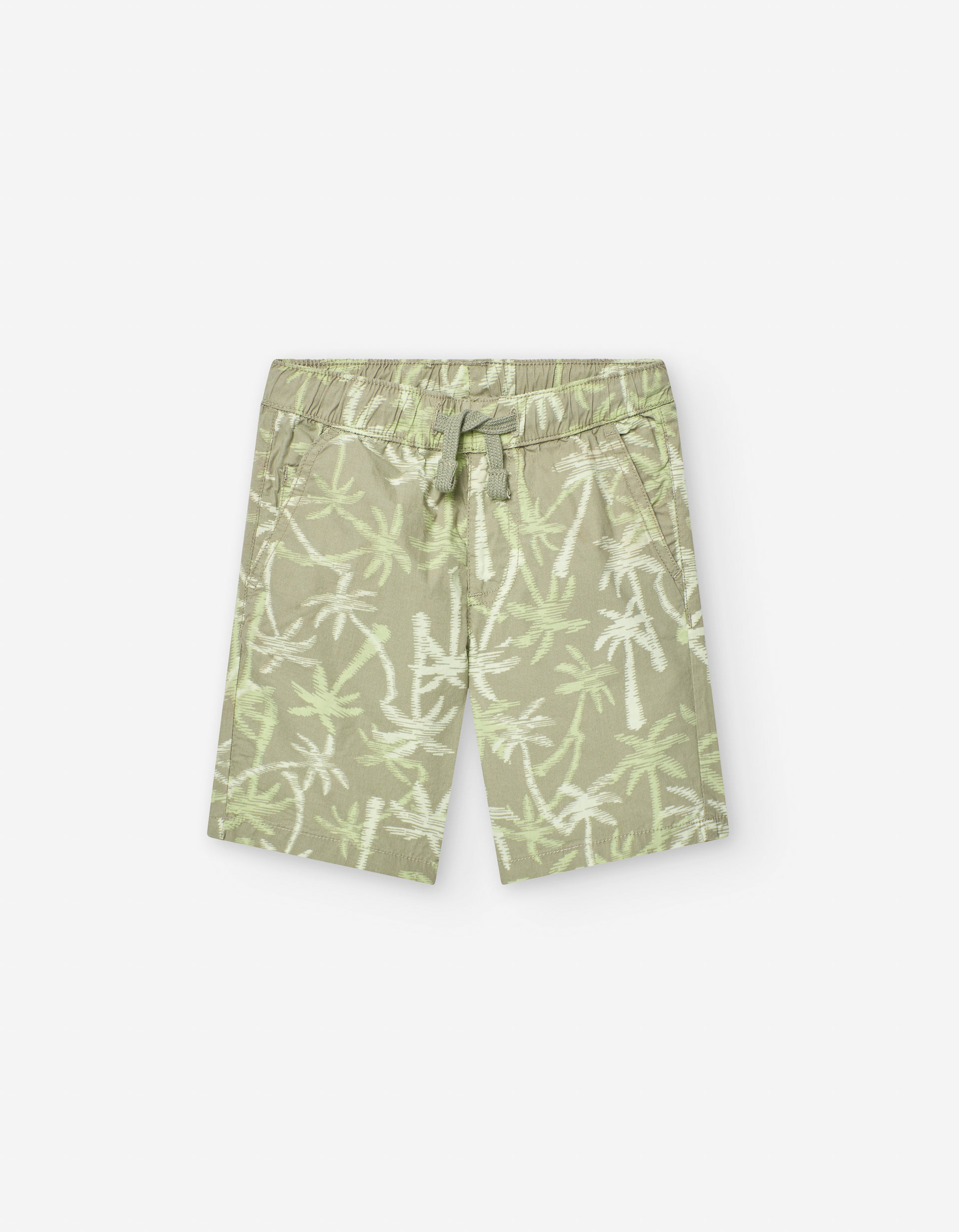SHORT FLEECE AOP