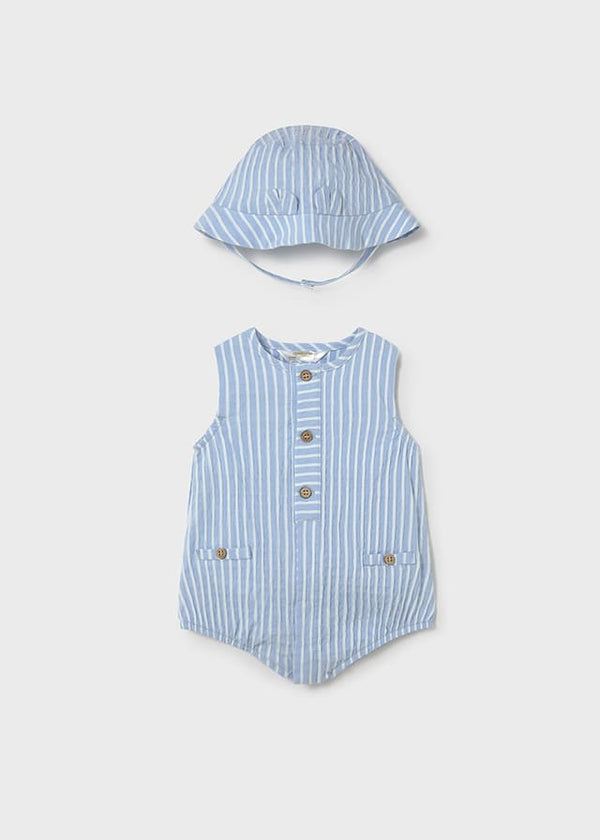Pelele y gorro plana