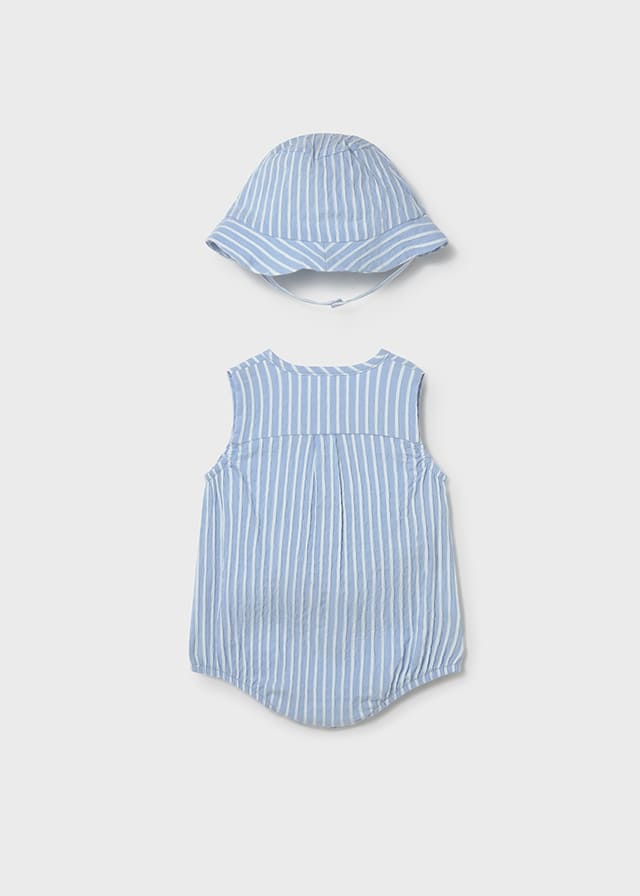 Pelele y gorro plana