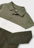 Polo m/l color block