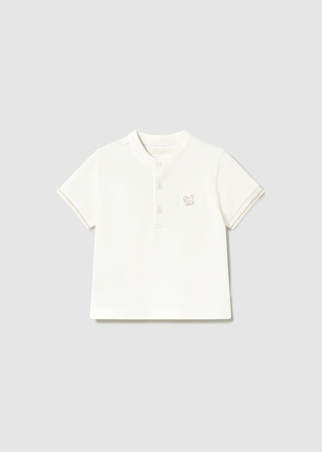 Polo m/c cuello mao