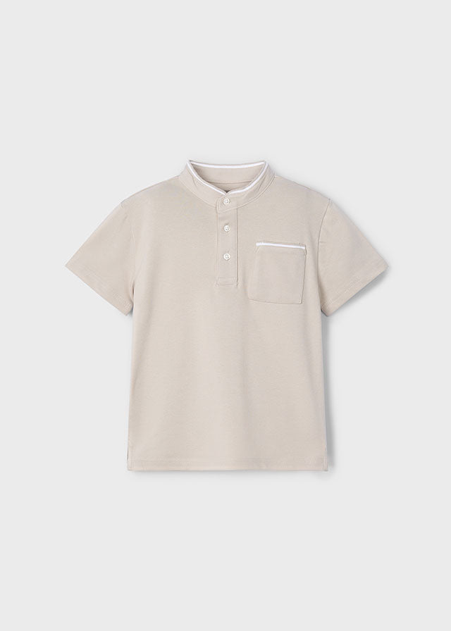 Polo m/c cuello mao