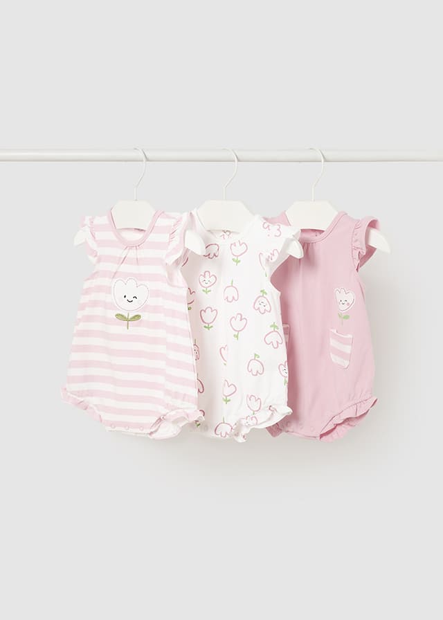 Set 3 pijamas cortos