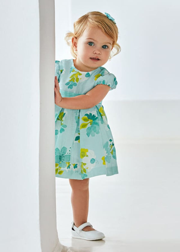 Vestido monolite estampado