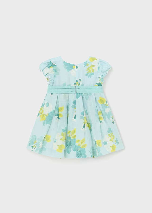 Vestido monolite estampado