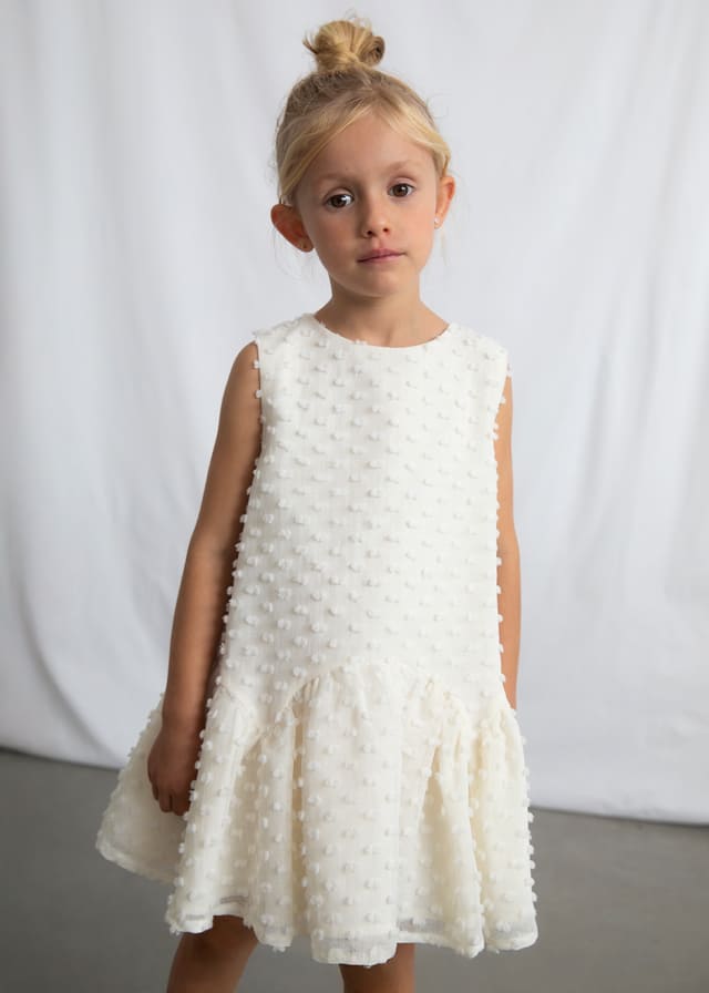 Vestido plumeti