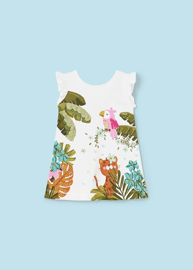 Vestido punto serigrafiado