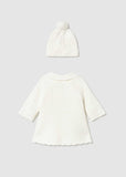 Abrigo y gorro tricot
