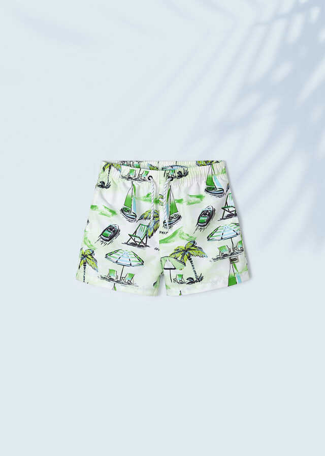 Bañador bermuda estampado