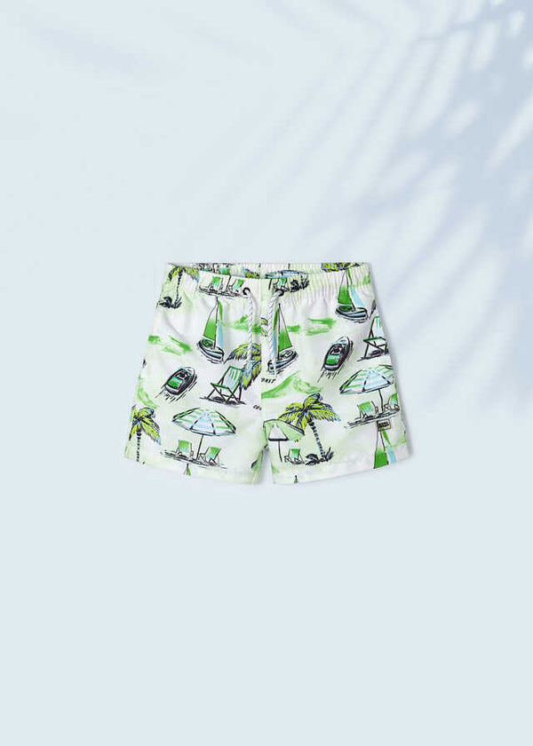 Bañador bermuda estampado