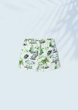 Bañador bermuda estampado