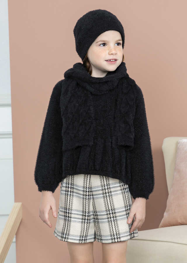 Bermuda cuadro rasqueta brill