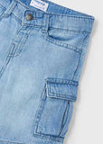 Bermuda denim cargo