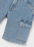 Bermuda denim cargo