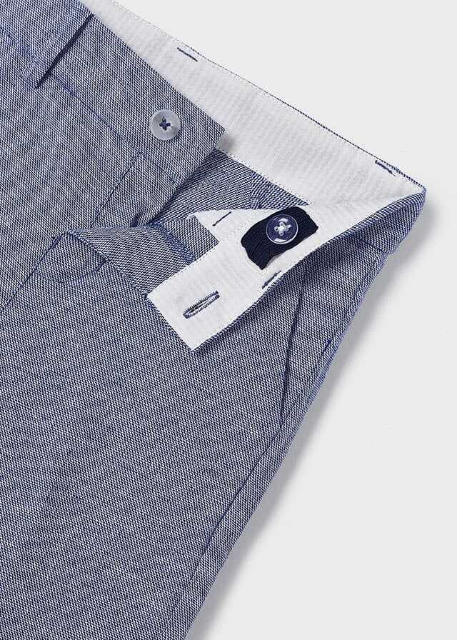 Bermuda lino suiting