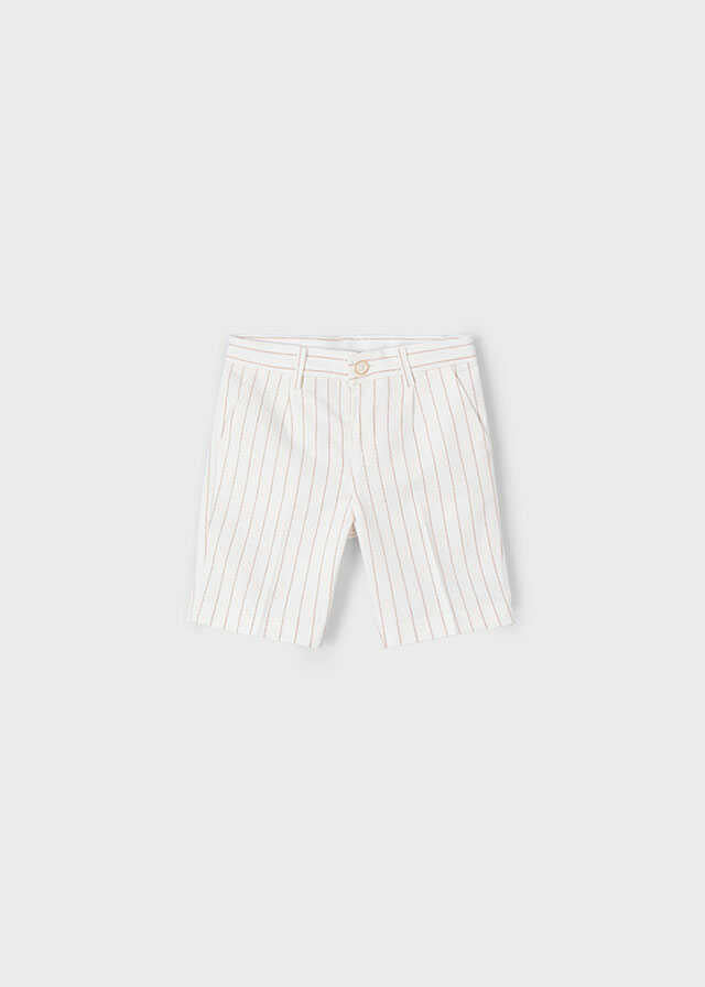 Bermuda lino suiting