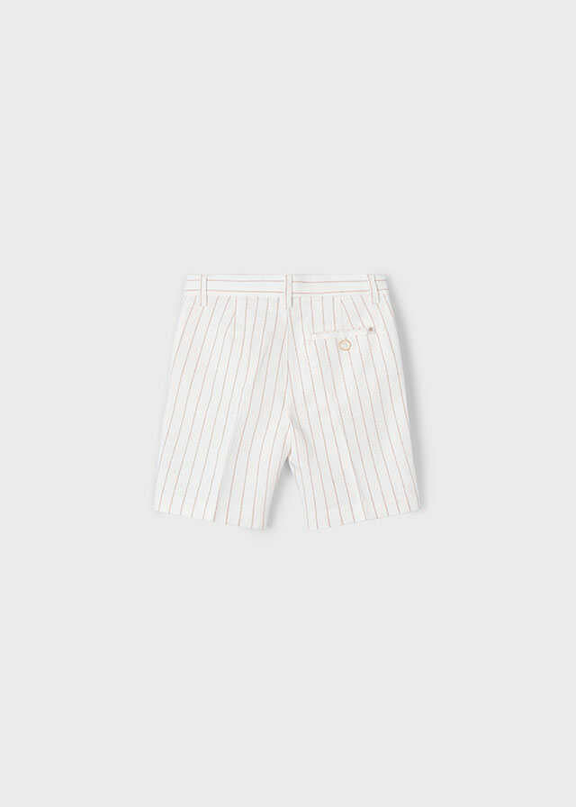 Bermuda lino suiting
