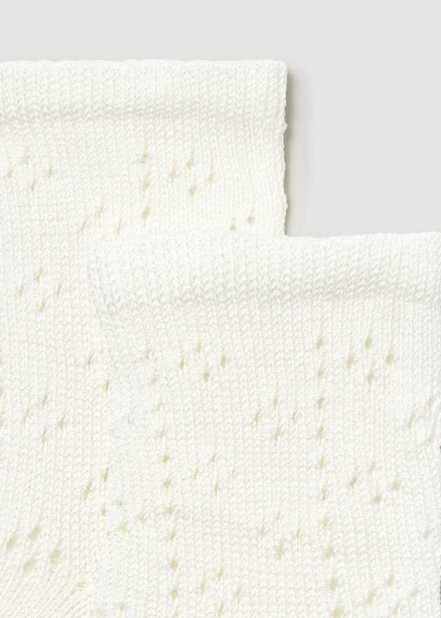 Calcetin alto calado