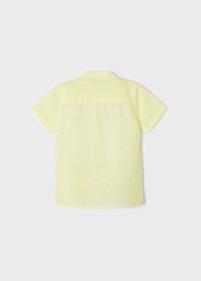 Camisa m/c c/mao lino