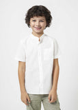 Camisa m/c cuello mao