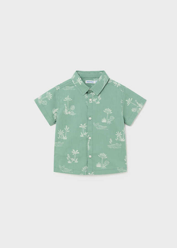 Camisa m/c estampada