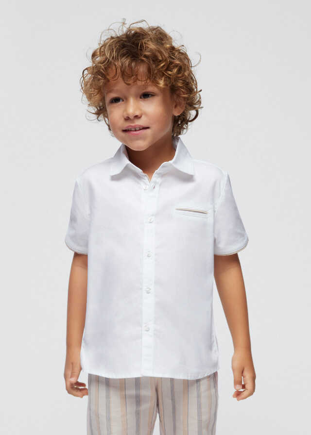Camisa m/c suiting