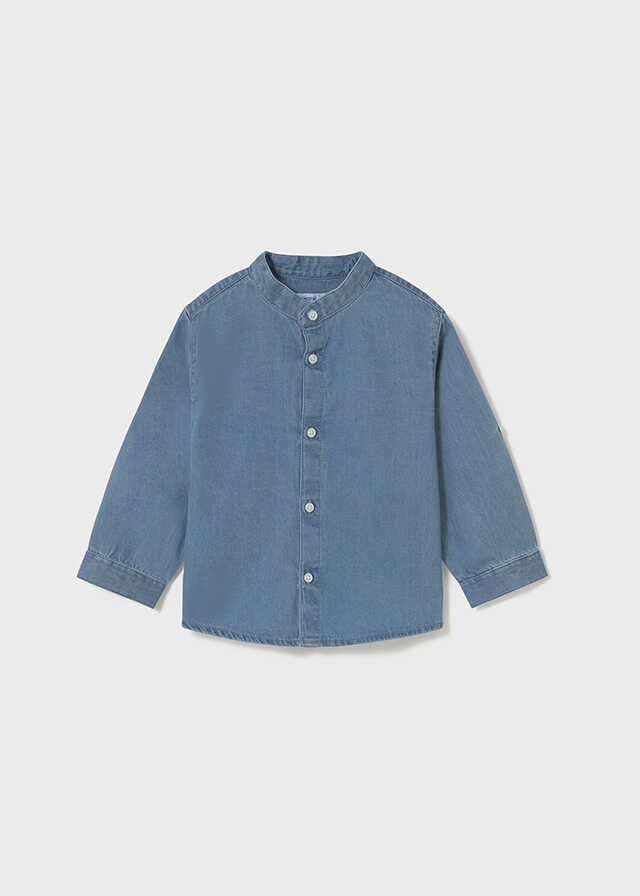 Camisa m/l denim
